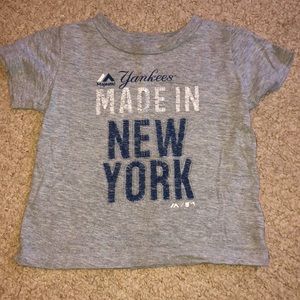 Toddler Boy 2T NY Yankee Shirt